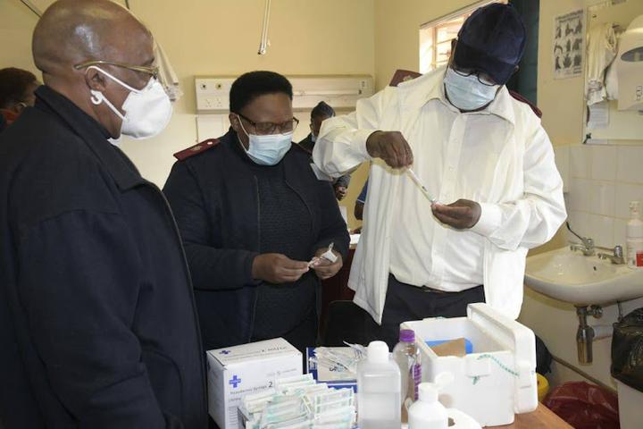 Home Affairs staff, on the front line during pandemic, get vaccinations